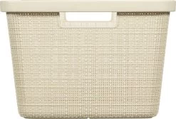 Curver Jute Wasmand - 46L - Gebroken Wit -Huishoudelijke Schoonmaak 1200x812