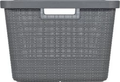 Curver Jute Wasmand Met Deksel 58L + Wasmand 46L - Donkergrijs -Huishoudelijke Schoonmaak 1200x814 1