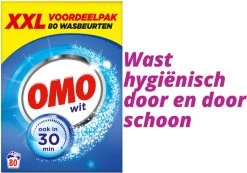 Omo Wit XXL Waspoeder 80 Wasbeurten 17 Omo Wit XXL Waspoeder 80 Wasbeurten -Huishoudelijke Schoonmaak 1200x841