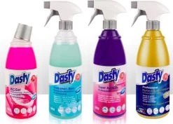 Dasty Keuken+Badkamer Pakket 8 Stuks: WC-gel + Super Antikalk + Ruiten En Oppervlakten + Badkamerreiniger + Afwas Super Ontvettend + RVS- En Inductiekookplatenreiniger + Ruiten En Oppervlakten + Allesreinigende Gel + GRATIS Set Sponzen -Huishoudelijke Schoonmaak 1200x860