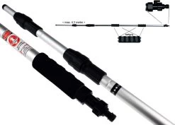 Zonnepanelen / Auto / Ramen Wassen Telescoopsteel Met Borstel Waterdoorlatende Wasborstel Met Telescopische Steel 4 Meter En Gardena Aansluiting / Wasborstel Met Uitschuifbare Telescoopsteel Met Waterdoorvoer -Huishoudelijke Schoonmaak 1200x862 2