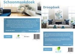 Droogdoek Set 2 Droogdoeken + 2 Microvezel Schoonmaakdoeken -Huishoudelijke Schoonmaak 1200x865