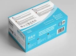 H&S PROTECTOR - Nitril Handschoenen - Wegwerp Handschoenen - Blauw - M - Poedervrij - 100 Stuks -Huishoudelijke Schoonmaak 1200x885