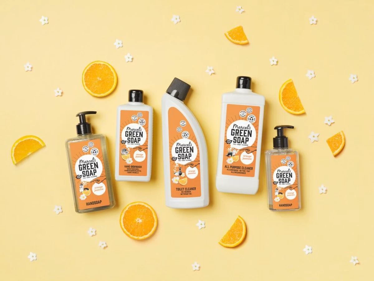 Marcel's Green Soap Toiletreiniger Sinaasappel & Jasmijn - 6 X 750 Ml 9 Marcel's Green Soap Toiletreiniger Sinaasappel & Jasmijn - 6 X 750 Ml - Afbeelding 9