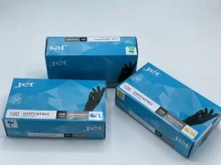 Merkloos Medische Wegwerp Handschoenen - 100 STUKS - Categorie 3 - Soft-Nitril - Poedervrij - Latex Vrij - ZWART - MAAT L