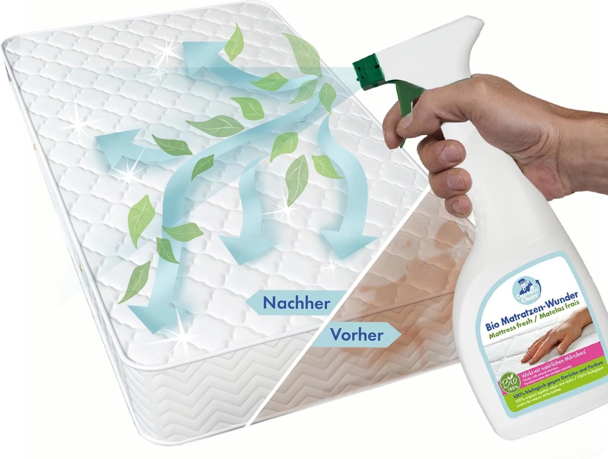 Bio Matras Wonder Matras Opfrisser En Vlekkenreiniger Vlekverwijderaar 100% Biologisch Met Probiotische Enzymen Lavendelgeur Verwijderd Tevens Huisstofmijt, Huisstofmijt Spray, Huismijt Spray, Huisstofmijt Bestrijder Per Set Van 2 X 500 ML 1 Bio Matras Wonder Matras Opfrisser En Vlekkenreiniger Vlekverwijderaar 100% Biologisch Met Probiotische Enzymen Lavendelgeur Verwijderd Tevens Huisstofmijt, Huisstofmijt Spray, Huismijt Spray, Huisstofmijt Bestrijder Per Set Van 2 X 500 ML