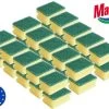 Schuursponsjes Schoonmaak Profi - 30 Stuks - 85x65x45mm - Voordeelverpakking - MADE IN EU