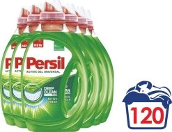 Persil® Persil Active Gel Universal - Vloeibaar Wasmiddel - Voordeelverpakking - 6 X 20 Wasbeurten -Huishoudelijke Schoonmaak 1200x923
