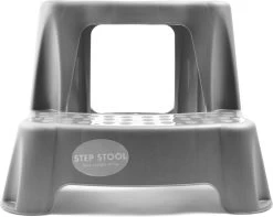 Grijs Kinderkrukje/opstapje Met 2 Treden 35 Cm - Keuken/badkamer Krukjes/opstapjes Voor Kinderen -Huishoudelijke Schoonmaak 1200x955 1
