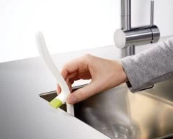 Joseph Joseph Edge Vaatwasborstel - Met Ingebouwde Gootsteensteun - Antraciet -Huishoudelijke Schoonmaak 1200x964