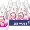 Robijn Color Pink Sensation Vloeibaar Wasmiddel - 5 X 36 Wasbeurten - Voordeelverpakking