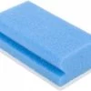 Merkloos Schuursponzen Met Greep 10stuks 140x70x42mm Blauw / Wit HACCP (105025)