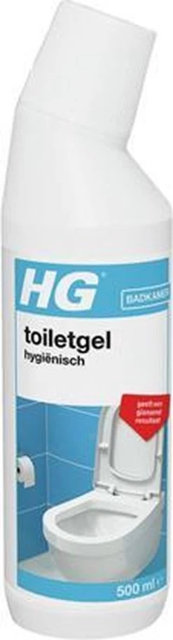 HG Toiletgel Hygiënisch - 500 Ml - Glanzend Resultaat - Krachtige Reiniger En Ontkalker -Huishoudelijke Schoonmaak 325x1200 2