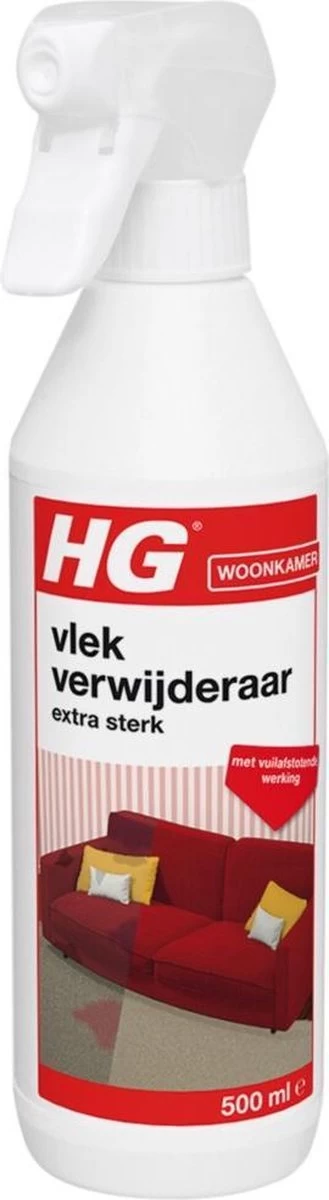 HG Vlekverwijderaar Extra Sterk - 500ml - Veilige Zuurstofformule - Geschikt Voor Alle Soorten Bekleding - Met Vuilafstotende Werking - Biologisch Afbreekbaar 6 HG Vlekverwijderaar Extra Sterk - 500ml - Veilige Zuurstofformule - Geschikt Voor Alle Soorten Bekleding - Met Vuilafstotende Werking - Biologisch Afbreekbaar - Afbeelding 6