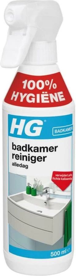 HG Badkamerreiniger Alledag - 500ml - Verwijdert Zeepresten, Huidvetten En Lichte Kalkaanslag -Huishoudelijke Schoonmaak 333x1200 1