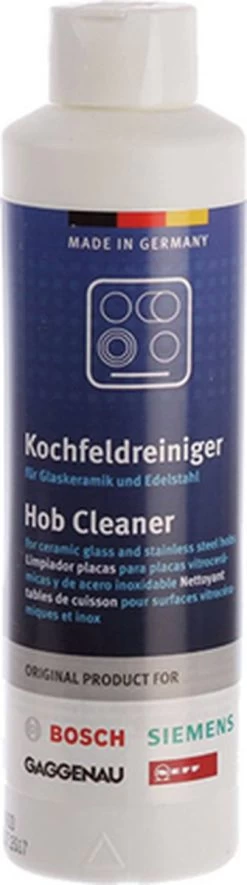 Bosch / Siemens Kookplaat Reiniger - 250 Ml -Huishoudelijke Schoonmaak 335x1200