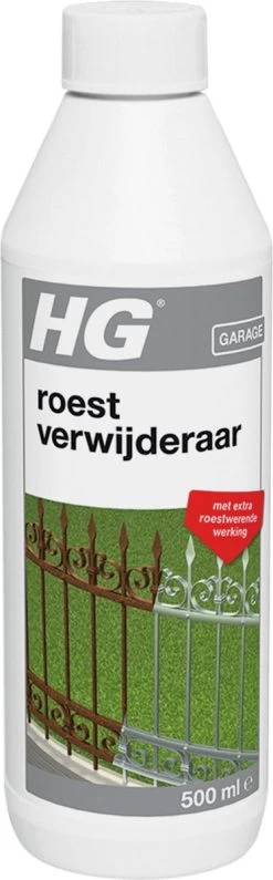 HG Roestverwijderaar - 500 Ml - Verwijdert Roest Zonder Schuren - Roestwerende Werking -Huishoudelijke Schoonmaak 373x1200 3