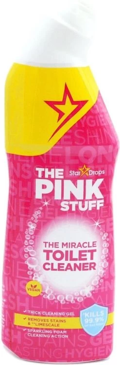 The Pink Stuff The Miracle Toilet Cleaner - Toiletreiniger - 750ml -Huishoudelijke Schoonmaak 394x1200 1