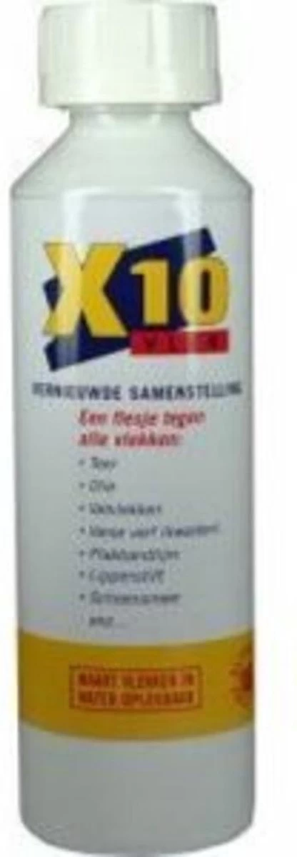 X10 Vlekken - 250 Ml - Vlekverwijderaar 2 X10 Vlekken - 250 Ml - Vlekverwijderaar - Afbeelding 2