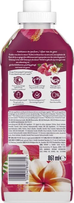 Lenor Gemberlelie En Guave - Wasverzachter - 12 X 41 Wasbeurten Voordeelverpakking -Huishoudelijke Schoonmaak 440x1200 1