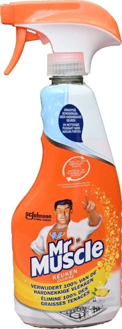 3 X Mr Muscle Keuken Reiniger Spray - Keukenreiniger - 3 X 500ml -Huishoudelijke Schoonmaak 446x1200 1