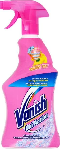 Vanish Oxi Action Spray Voorbehandeling - 750 Ml - Vlekverwijderaar -Huishoudelijke Schoonmaak 482x1200 3