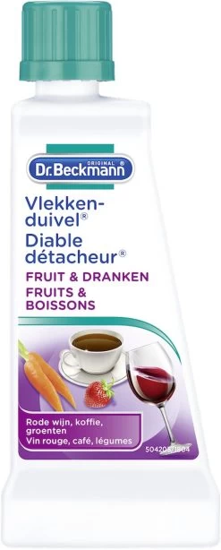 Dr. Beckmann Vlekkenduivel Fruit & Dranken 50 Ml -Huishoudelijke Schoonmaak 483x1200
