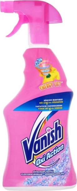 Vanish Oxi Action Spray Voorbehandeling - 750 Ml - Vlekverwijderaar -Huishoudelijke Schoonmaak 484x1200 1