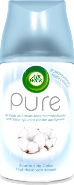 Air Wick Freshmatic Automatische Spray Luchtverfrisser - Pure Zachtheid Van Katoen Navulling - 3 Stuks - Voordeelverpakking -Huishoudelijke Schoonmaak 484x1200 3