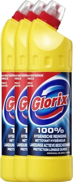 Glorix Original - 3 X 750 Ml - Bleek -Huishoudelijke Schoonmaak 487x1200 2