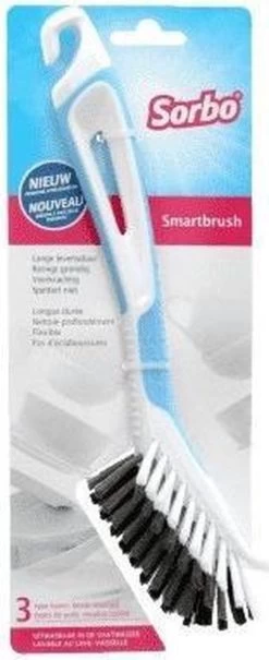 Set Van 2 Sorbo Smartbrush Afwasborstels Blauw/wit - Afwassen Afwasborstel - Huishoudelijke Keukenaccessoires 5 Set Van 2 Sorbo Smartbrush Afwasborstels Blauw/wit - Afwassen Afwasborstel - Huishoudelijke Keukenaccessoires -Huishoudelijke Schoonmaak 490x1200
