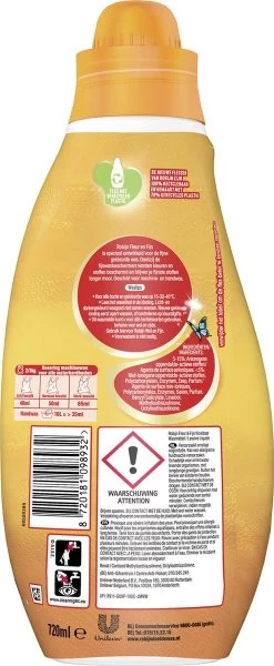 Robijn Specials Fleur & Fijn Vloeibaar Wasmiddel - 6 X 18 Wasbeurten - Voordeelverpakking -Huishoudelijke Schoonmaak 494x1200