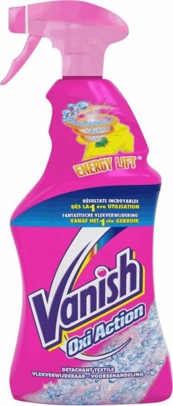Vanish Oxi Action Spray Voorbehandeling - 750 Ml - Vlekverwijderaar -Huishoudelijke Schoonmaak 514x1200