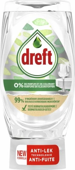 Dreft Afwasmiddel Pure & Clean - 8 X 370 Ml - Voordeelverpakking 10 Dreft Afwasmiddel Pure & Clean - 8 X 370 Ml - Voordeelverpakking -Huishoudelijke Schoonmaak 527x1200