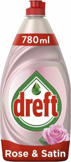 Dreft Clean & Care Rose & Satin Afwasmiddel - 8x780ml - Voordeelverpakking 15 Dreft Clean & Care Rose & Satin Afwasmiddel - 8x780ml - Voordeelverpakking -Huishoudelijke Schoonmaak 528x1200 1