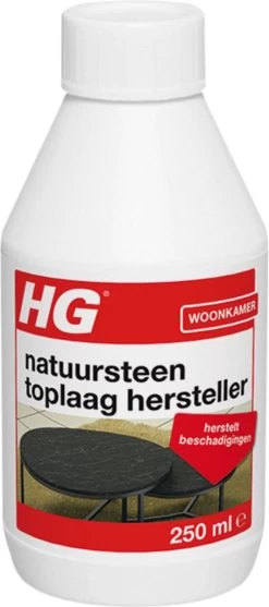 HG Natuursteen Toplaag Hersteller - 250 Ml - Herstelt Beschadigingen - Voor Marmer En Alle Andere Kalkhoudende Natuursteensoort -Huishoudelijke Schoonmaak 532x1200 3