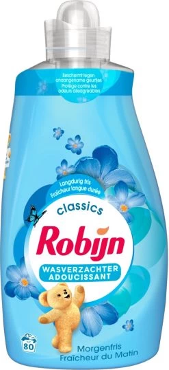 Robijn Wasverzachter - Morgenfris - Voordeelverpakking 4 X 80 Wasbeurten
