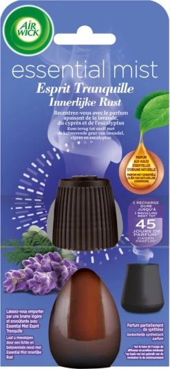 Air Wick Essential Mist Automatische Geurverspreider Luchtverfrisser - Innerlijke Rust - Navulling -Huishoudelijke Schoonmaak 552x1200
