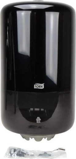 Tork Mini Centerfeed Poetspapier Dispenser Kunststof Zwart M1 -Huishoudelijke Schoonmaak 574x1200 3