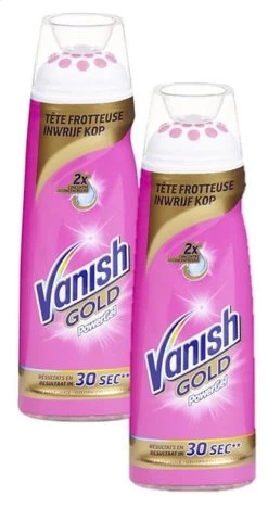 Vanish Oxi Action Gold Powergel Vlekverwijderaar - 200ml X2 -Huishoudelijke Schoonmaak 632x1200