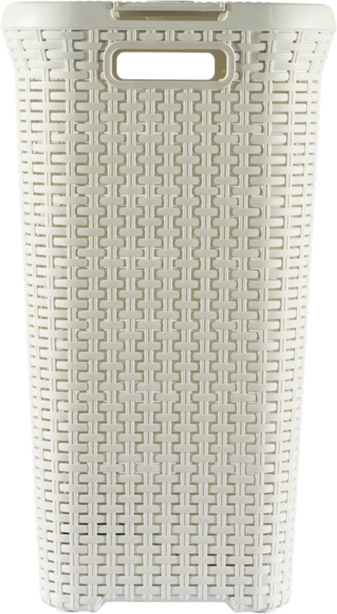 Curver Style Wasmand Met Deksel 60L + Wasmand 45L - Wit 5 Curver Style Wasmand Met Deksel 60L + Wasmand 45L - Wit - Afbeelding 5