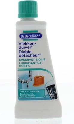 Dr. Beckmann Vlekkenduivel Smeervet & Olie 50 Ml -Huishoudelijke Schoonmaak 718x1200 1