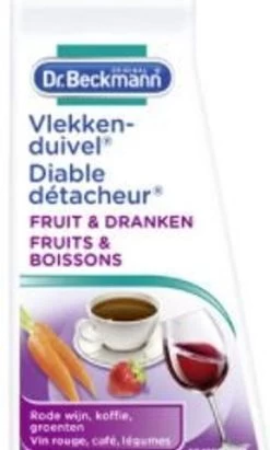 Dr. Beckmann Vlekkenduivel Fruit & Dranken 50 Ml -Huishoudelijke Schoonmaak 722x1200