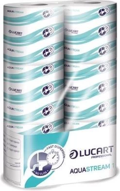 Toiletpapier Aquastream Snel Oplosbaar (6-pack) -Huishoudelijke Schoonmaak 754x1200