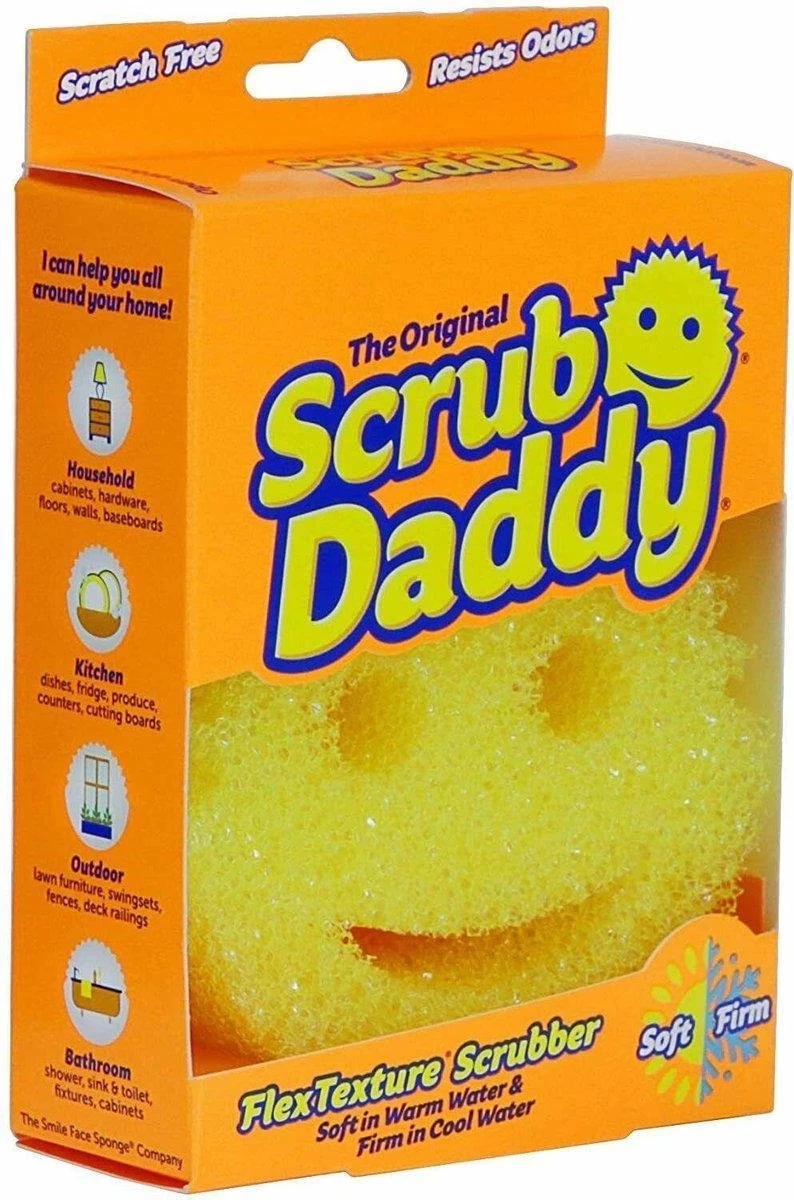 Scrub Daddy Schuurspons - Krasvrij Schoonmaken - Inclusief The Pink Stuff Paste 9 Scrub Daddy Schuurspons - Krasvrij Schoonmaken - Inclusief The Pink Stuff Paste - Afbeelding 9