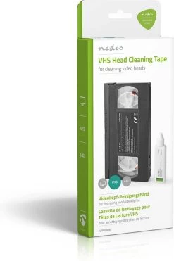 Nedis VHS-Reinigingscassette - 20 Ml - VHS-Koppen - Zwart -Huishoudelijke Schoonmaak 800x1200 26