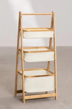 MIRA Home - BOSTIC - Almeria - Bamboe Rek Met 2 Manden - Duurzaam En Veilig Opbergen - Duurzaam - Afmetingen 45x97cm 7 MIRA Home - BOSTIC - Almeria - Bamboe Rek Met 2 Manden - Duurzaam En Veilig Opbergen - Duurzaam - Afmetingen 45x97cm -Huishoudelijke Schoonmaak 800x1200 6