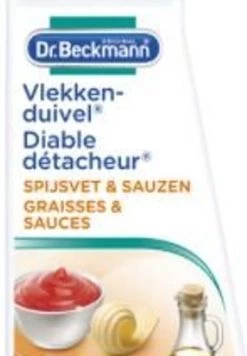 Dr. Beckmann Vlekkenduivel Spijsvet & Sauzen 50 Ml -Huishoudelijke Schoonmaak 833x1200