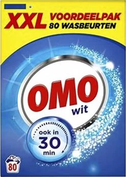Omo Wit XXL Waspoeder 80 Wasbeurten 19 Omo Wit XXL Waspoeder 80 Wasbeurten -Huishoudelijke Schoonmaak 851x1200