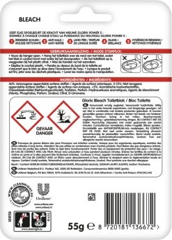 Glorix Power 5 Bleek Toiletblokken - 9 Stuks - Voordeelverpakking -Huishoudelijke Schoonmaak 860x1200 3